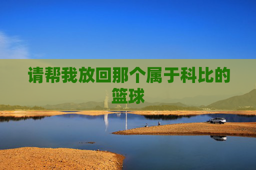 请帮我放回那个属于科比的篮球