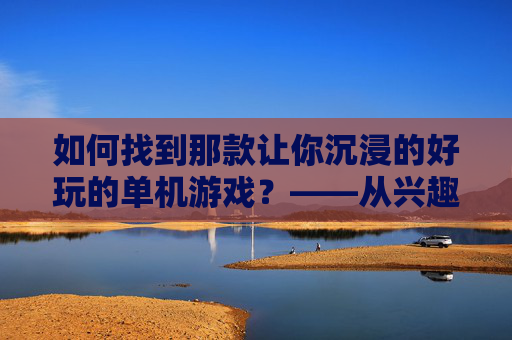 如何找到那款让你沉浸的好玩的单机游戏？——从兴趣出发，用策略淘出专属快乐，如何找到那款让你沉浸的好玩的单机游戏？——从兴趣出发，用策略淘出专属快乐