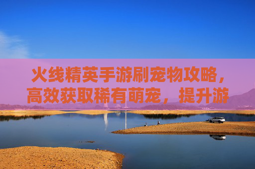 火线精英手游刷宠物攻略,高效获取稀有萌宠,提升游戏体验的秘诀,火线精英手游刷宠物攻略,高效获取稀有萌宠,提升游戏体验的秘诀