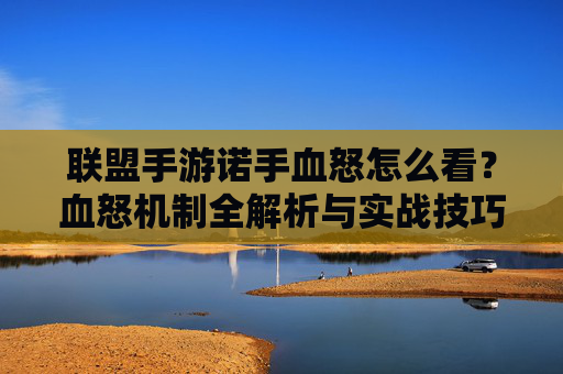 联盟手游诺手血怒怎么看?血怒机制全解析与实战技巧,联盟手游诺手血怒怎么看?血怒机制全解析与实战技巧