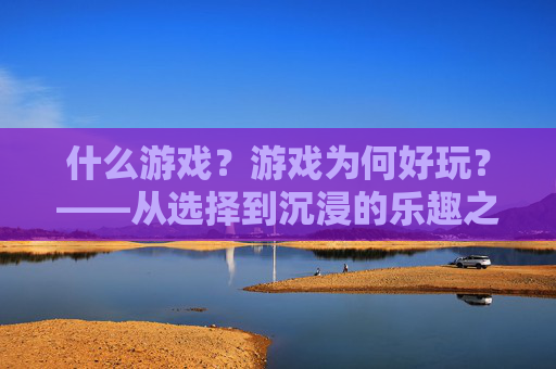 什么游戏？游戏为何好玩？——从选择到沉浸的乐趣之旅