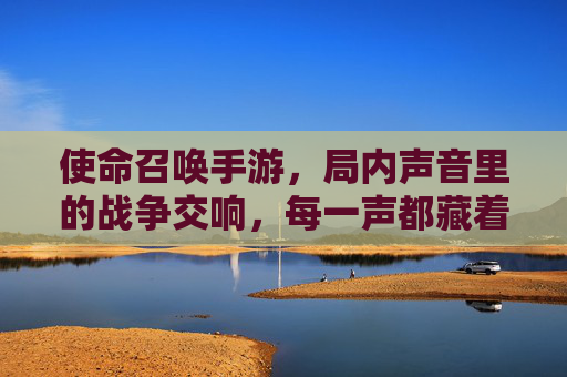 使命召唤手游,局内声音里的战争交响,每一声都藏着生死博弈的密码,使命召唤手游,局内声音里的战争交响,每一声都藏着生死博弈的密码