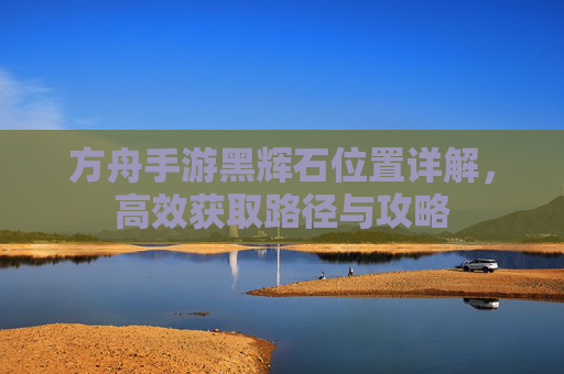 方舟手游黑辉石位置详解,高效获取路径与攻略