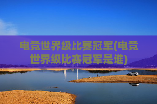 电竞世界级比赛冠军(电竞世界级比赛冠军是谁)