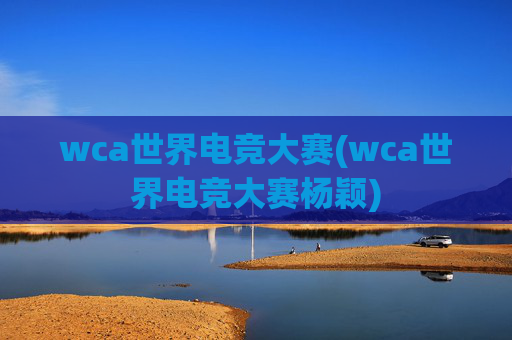 wca世界电竞大赛(wca世界电竞大赛杨颖)