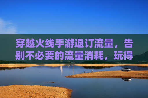 穿越火线手游退订流量,告别不必要的流量消耗,玩得更自由