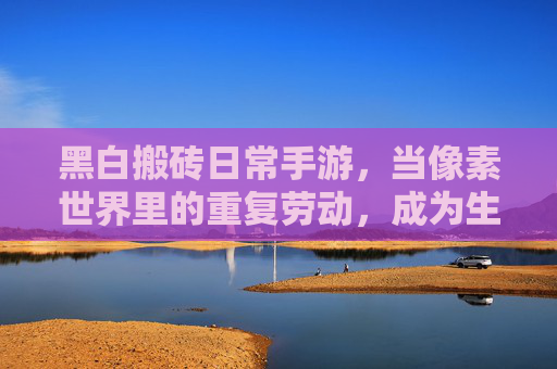 黑白搬砖日常手游，当像素世界里的重复劳动，成为生活的温柔解药