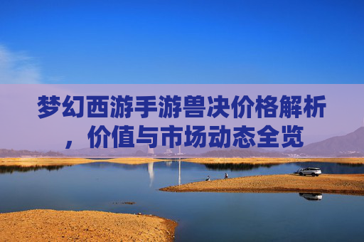 梦幻西游手游兽决价格解析,价值与市场动态全览