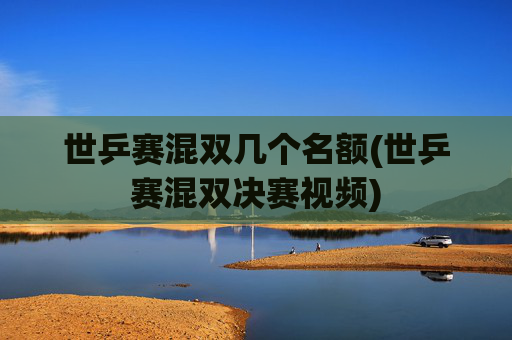世乒赛混双几个名额(世乒赛混双决赛视频)