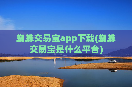 蜘蛛交易宝app下载(蜘蛛交易宝是什么平台)