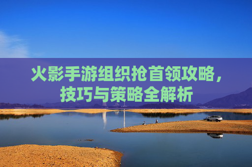 火影手游组织抢首领攻略,技巧与策略全解析