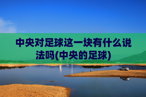 中央对足球这一块有什么说法吗(中央的足球)