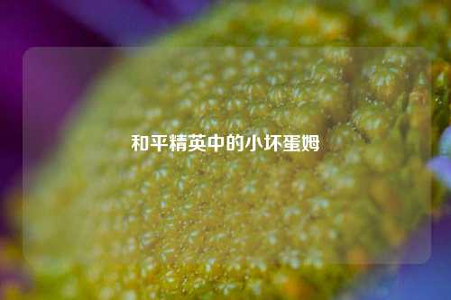 和平精英中的小坏蛋姆