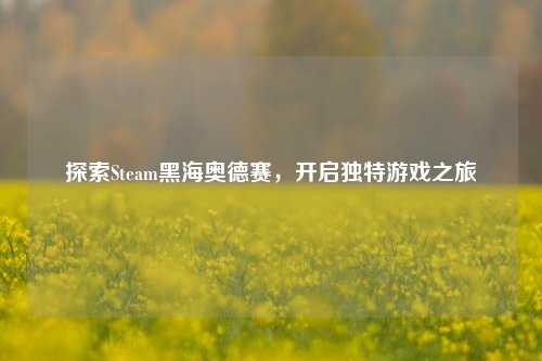 探索Steam黑海奥德赛，开启独特游戏之旅