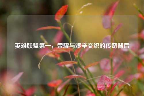 英雄联盟第一,荣耀与艰辛交织的传奇背后