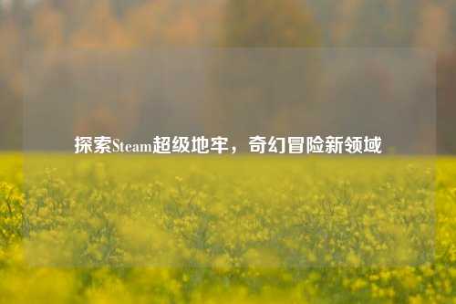 探索Steam超级地牢，奇幻冒险新领域