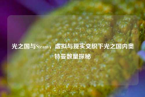 光之国与Steam，虚拟与现实交织下光之国内奥特曼数量探秘