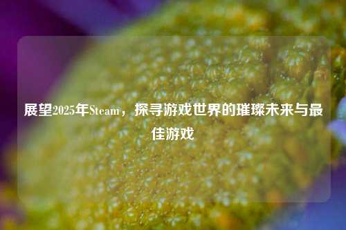 展望2025年Steam，探寻游戏世界的璀璨未来与最佳游戏