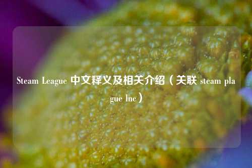 Steam League 中文释义及相关介绍(关联 steam plague lnc)