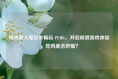 用外星人笔记本畅玩 PUBG，开启极致游戏体验，吃鸡是否舒服？