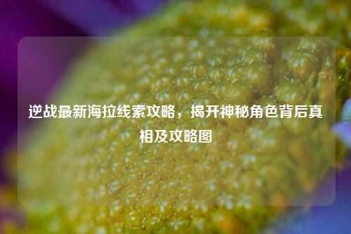 逆战最新海拉线索攻略，揭开神秘角色背后真相及攻略图