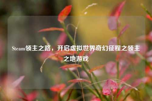Steam领主之路,开启虚拟世界奇幻征程之领主之地游戏