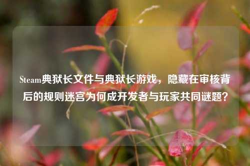 Steam典狱长文件与典狱长游戏,隐藏在审核背后的规则迷宫为何成开发者与玩家共同谜题?