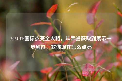 2024 CF图标点亮全攻略，从荣誉获取到展示一步到位，教你现在怎么点亮